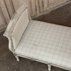 19th Century Swedish Gustavian Painted Canape ~ Daybed ~ Settee