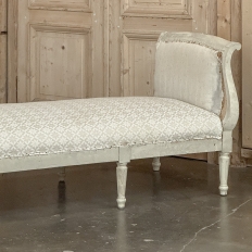 19th Century Swedish Gustavian Painted Canape ~ Daybed ~ Settee