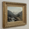 Pair of Framed Oil Paintings on Canvas by Henri Mosny Dated 1883