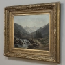 Pair of Framed Oil Paintings on Canvas by Henri Mosny Dated 1883