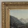 Pair of Framed Oil Paintings on Canvas by Henri Mosny Dated 1883