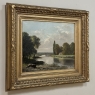 Pair of Framed Oil Paintings on Canvas by Henri Mosny Dated 1883