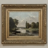 Pair of Framed Oil Paintings on Canvas by Henri Mosny Dated 1883