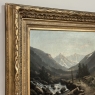 Pair of Framed Oil Paintings on Canvas by Henri Mosny Dated 1883