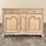 18th Century Country French Louis XIV Style Buffet in Stripped Oak