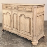 18th Century Country French Louis XIV Style Buffet in Stripped Oak
