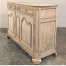 18th Century Country French Louis XIV Style Buffet in Stripped Oak