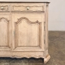 18th Century Country French Louis XIV Style Buffet in Stripped Oak
