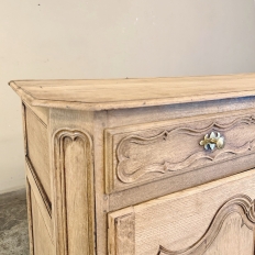 18th Century Country French Louis XIV Style Buffet in Stripped Oak