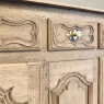 18th Century Country French Louis XIV Style Buffet in Stripped Oak