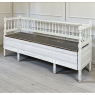19th Century Swedish Neoclassical Painted Bench ~ Trunk