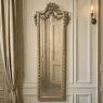 19th Century Italian Hand Carved Giltwood Louis XVI Mirror
