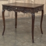 18th Century Liégeois Louis XV Hand Carved Oak End Table