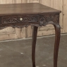 18th Century Liégeois Louis XV Hand Carved Oak End Table