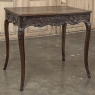 18th Century Liégeois Louis XV Hand Carved Oak End Table