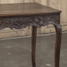 18th Century Liégeois Louis XV Hand Carved Oak End Table