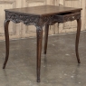 18th Century Liégeois Louis XV Hand Carved Oak End Table