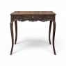 18th Century Liégeois Louis XV Hand Carved Oak End Table