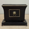 Napoleon III Period Large Tôle Jardinière with Gilded Brass Accents
