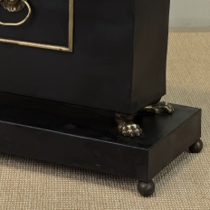 Napoleon III Period Large Tôle Jardinière with Gilded Brass Accents