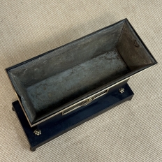 Napoleon III Period Large Tôle Jardinière with Gilded Brass Accents