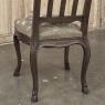 Set of 6 Antique Country French Liègeois Hand Carved Oak Dining Chairs with Needlepoint Tapestry