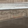 Antique 19th Century Louis XV Stripped Table with Marble Top