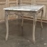 Antique 19th Century Louis XV Stripped Table with Marble Top