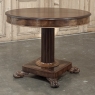 Antique French Charles X Period Mahogany Center Table