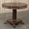 Antique French Charles X Period Mahogany Center Table