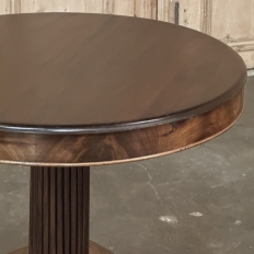 Antique French Charles X Period Mahogany Center Table
