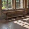 Rustic Country French Solid Oak Bench