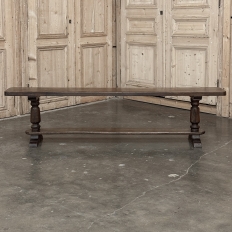 Rustic Country French Solid Oak Bench