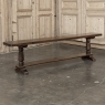 Rustic Country French Solid Oak Bench