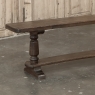 Rustic Country French Solid Oak Bench