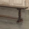 Rustic Country French Solid Oak Bench