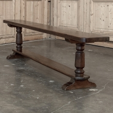 Rustic Country French Solid Oak Bench