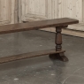 Rustic Country French Solid Oak Bench