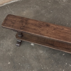 Rustic Country French Solid Oak Bench