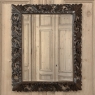 19th Century French Renaissance Revival Hand-Carved Oak Mirror