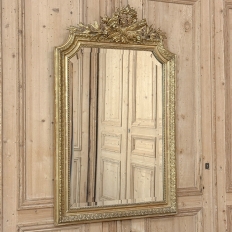 Antique 19th Century French Louis XVI Gilded Mirror