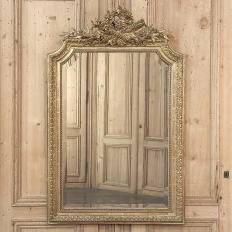 Antique 19th Century French Louis XVI Gilded Mirror