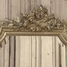 Antique 19th Century French Louis XVI Gilded Mirror
