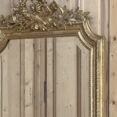 Antique 19th Century French Louis XVI Gilded Mirror