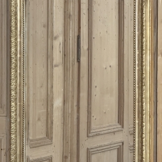 Antique 19th Century French Louis XVI Gilded Mirror