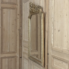 Antique 19th Century French Louis XVI Gilded Mirror