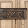 Antique Gothic Revival Carved Oak Panel