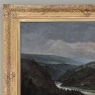 Antique Framed Oil Painting on Canvas of Ardennes Landscape by Rene Toussaint (1902-1971)