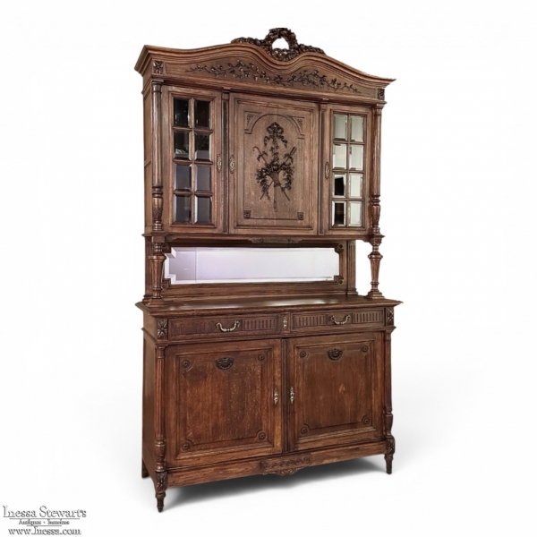 19th Century French Louis XVI China Buffet