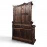 19th Century French Renaissance Revival Oak Bookcase ~ Bibliothèque with Beveled Glass